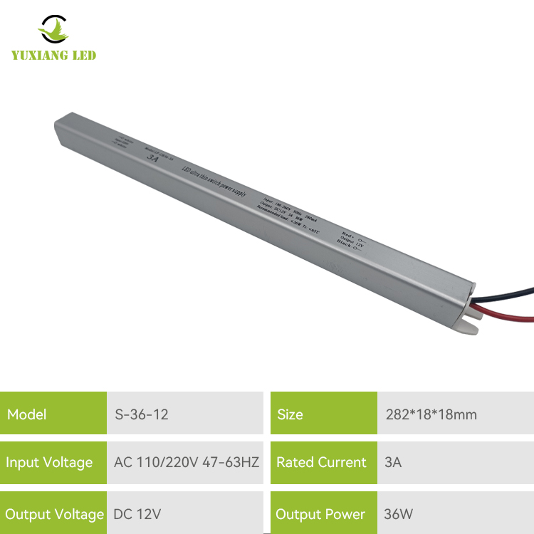 Catu Daya Led Ultra Tipis 12v 3a