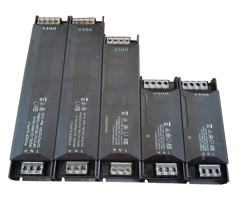 Catu daya sakelar linier LED dikirimkan